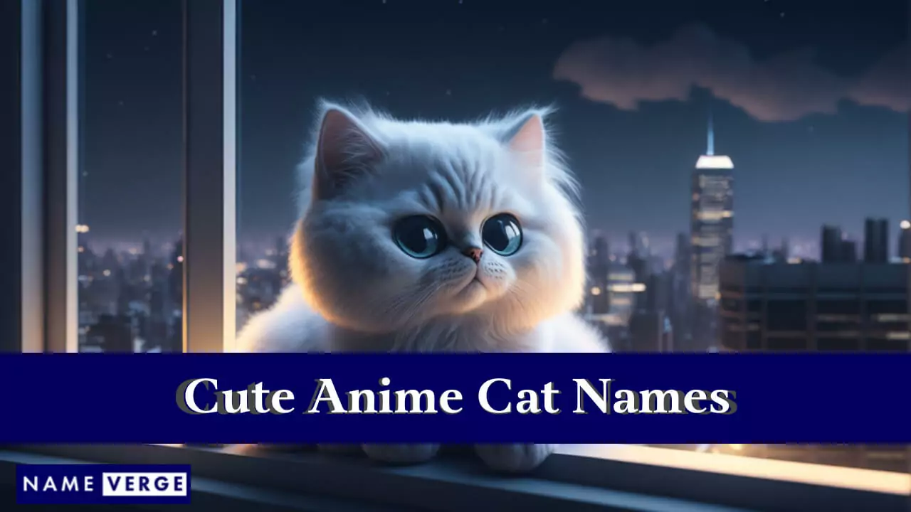 Süße Anime-Katzennamen