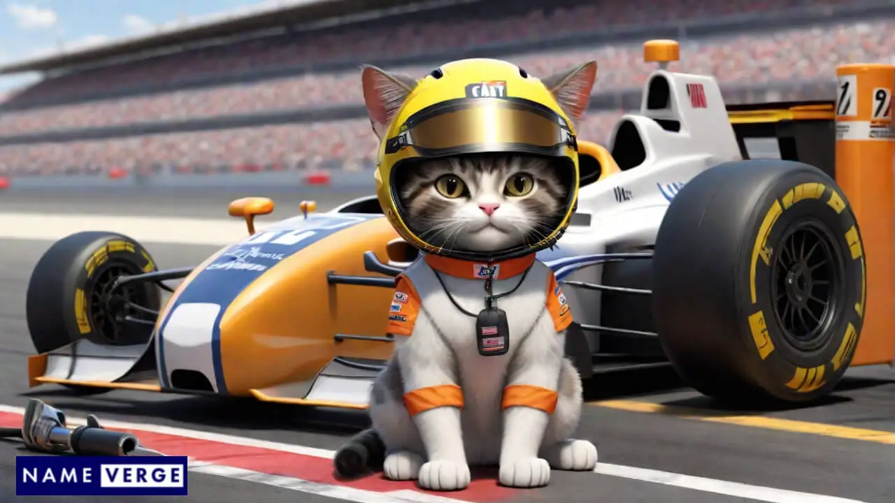 Von der Formel 1 inspirierte Katzennamen