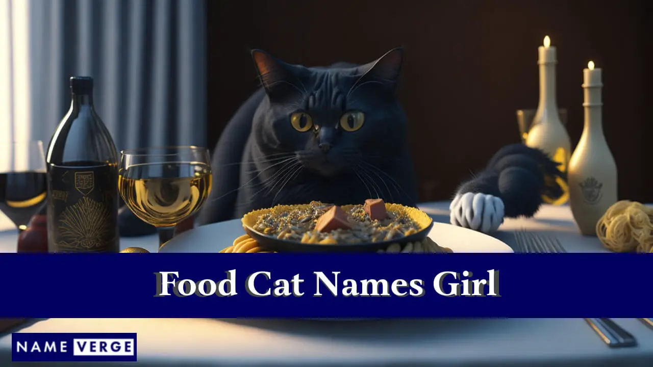 Essen Katzennamen Mädchen