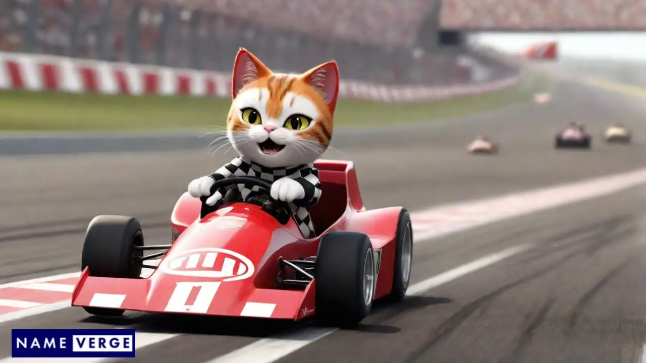 Lustige F1-Katzennamen