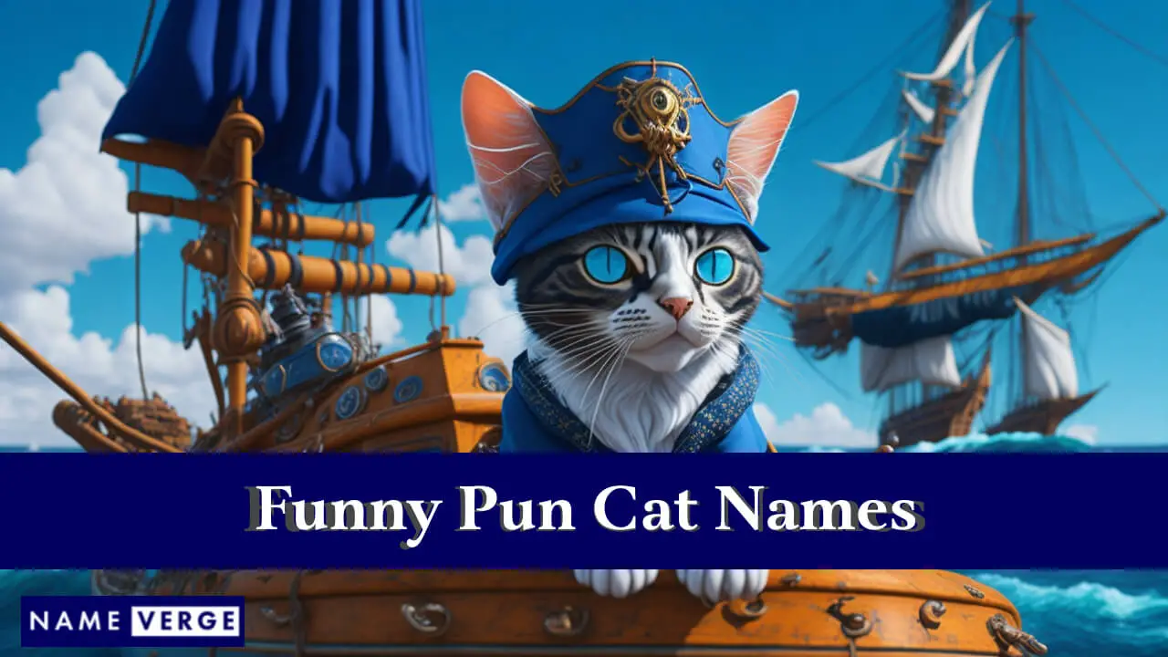Lustige Wortspiel-Katzennamen