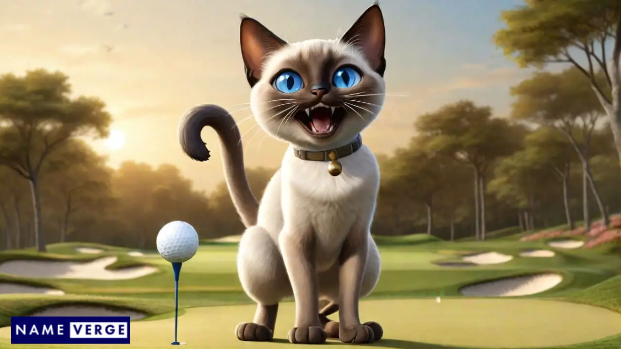 Vom Golfsport inspirierte Katzennamen