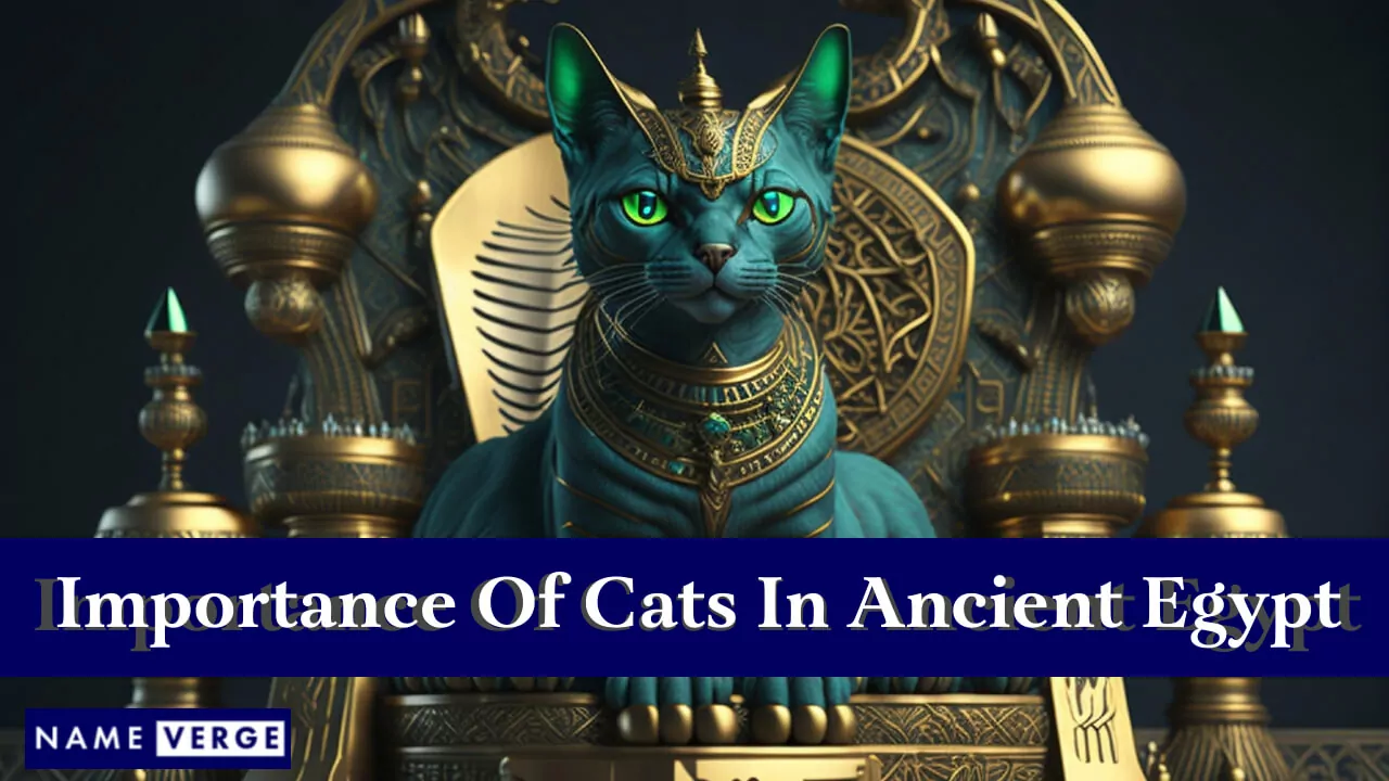 Historische Bedeutung von Katzen im alten Ägypten