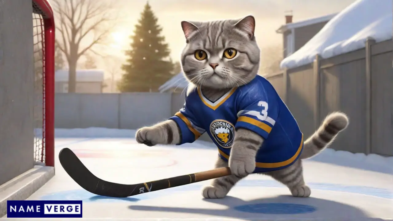 Vom Hockey inspirierte Katzennamen
