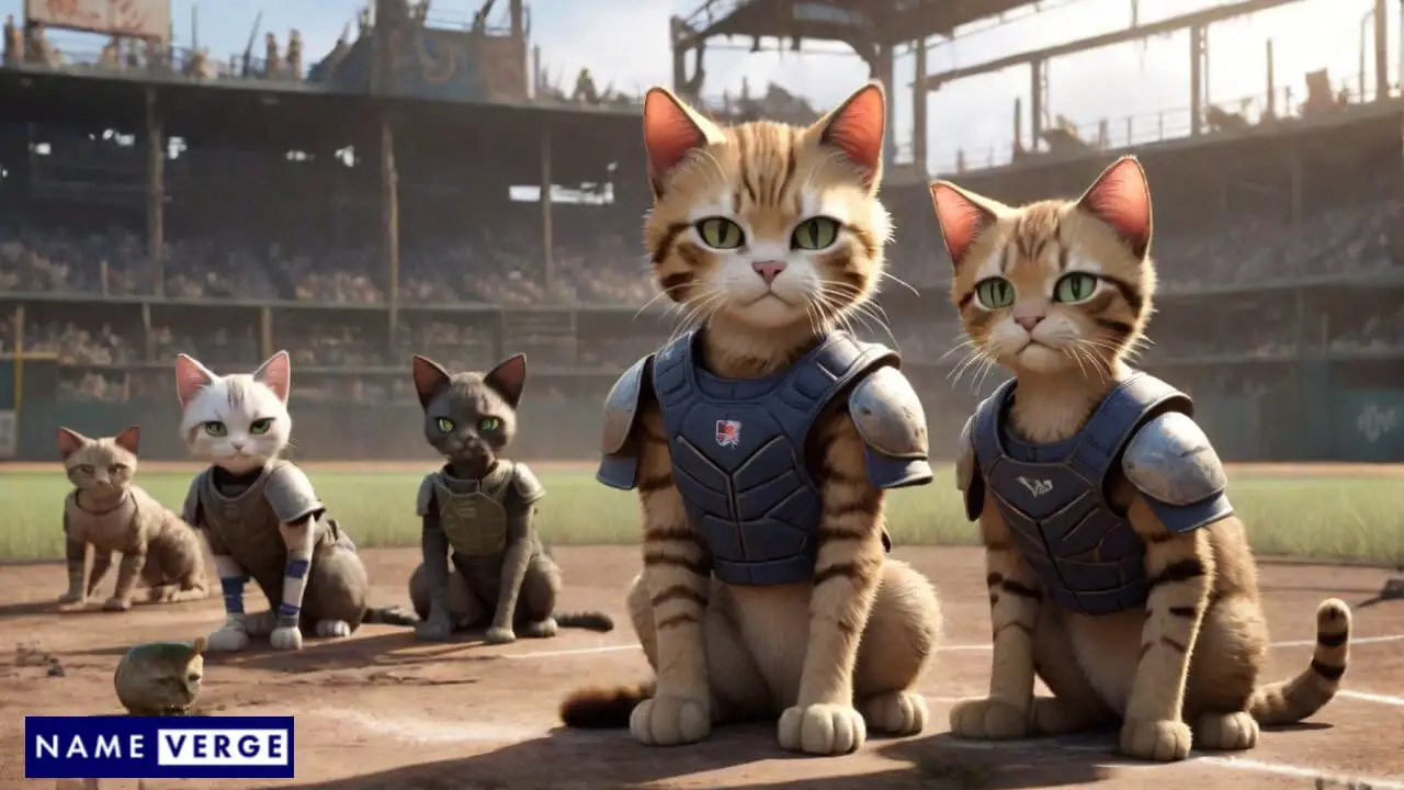 So wählen Sie einen Baseball-Katzennamen aus