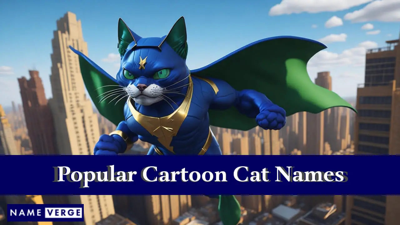 Beliebte Cartoon-Katzennamen