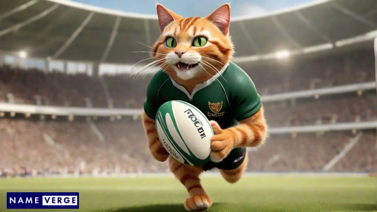 Vom Rugby inspirierte Katzennamen