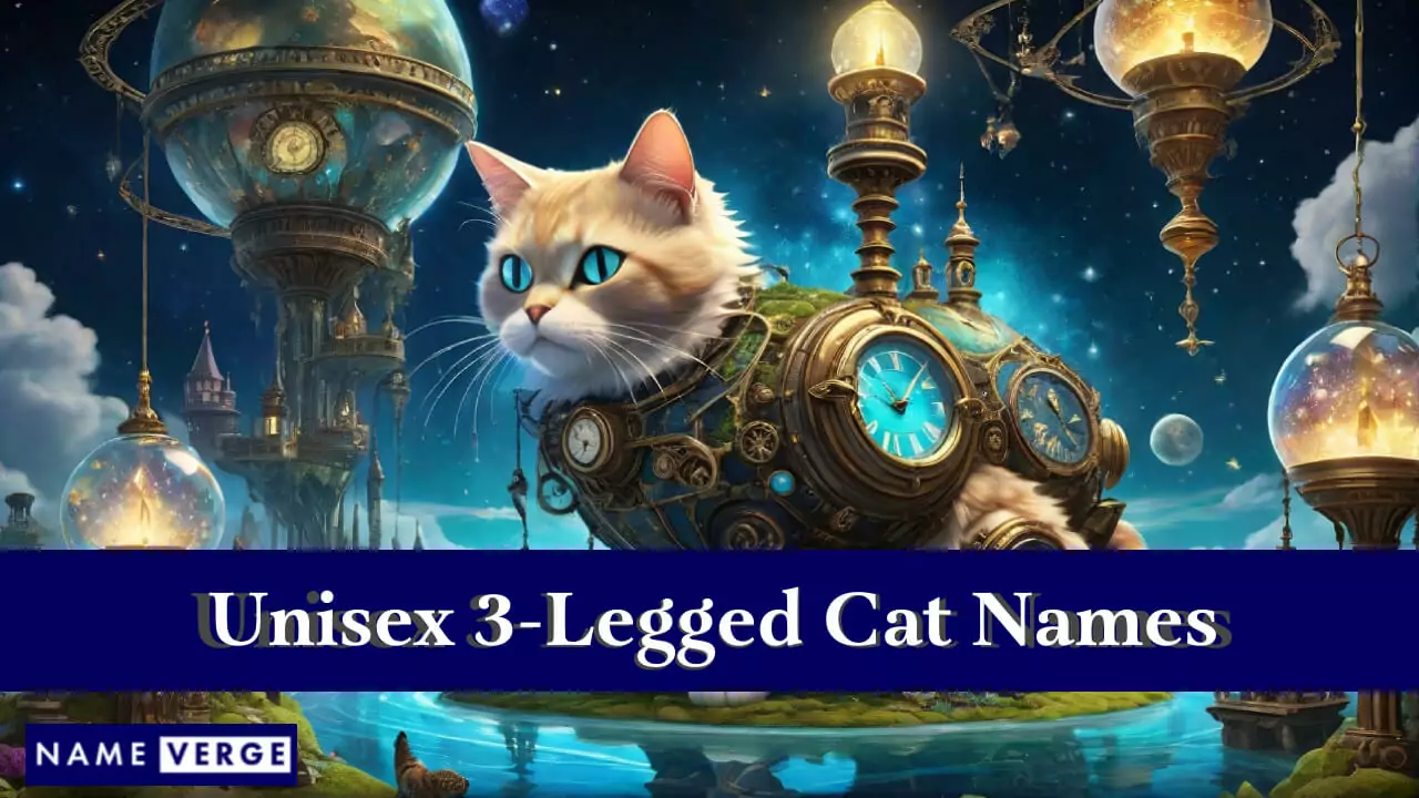 Unisex-Namen für dreibeinige Katzen