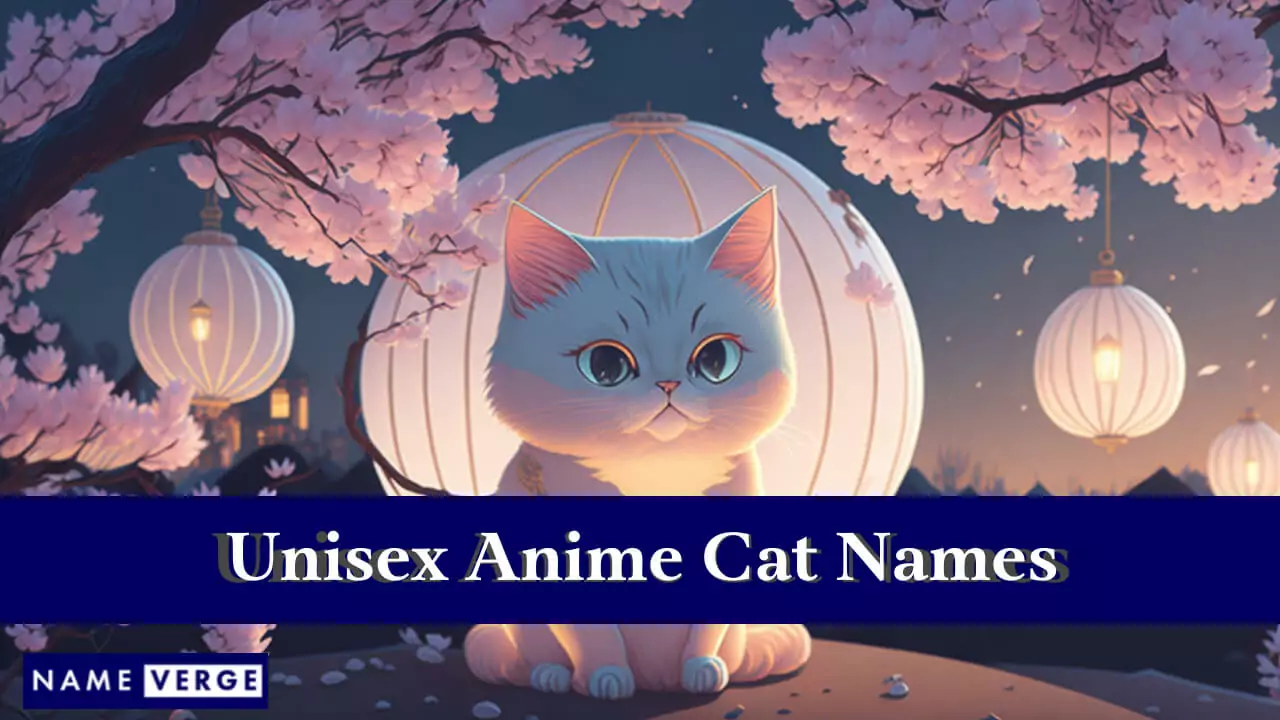 Unisex-Anime-Katzennamen