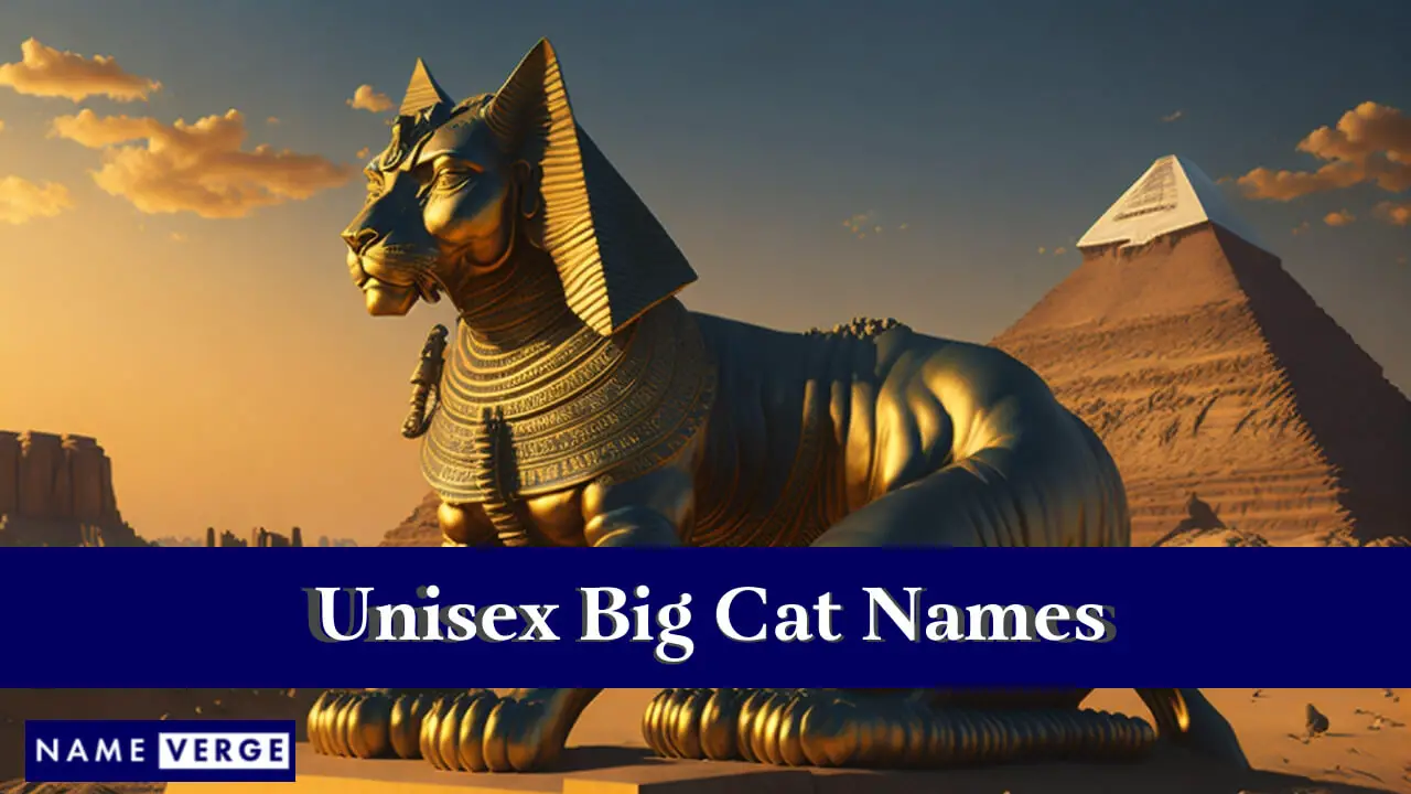 Unisex-Großkatzennamen