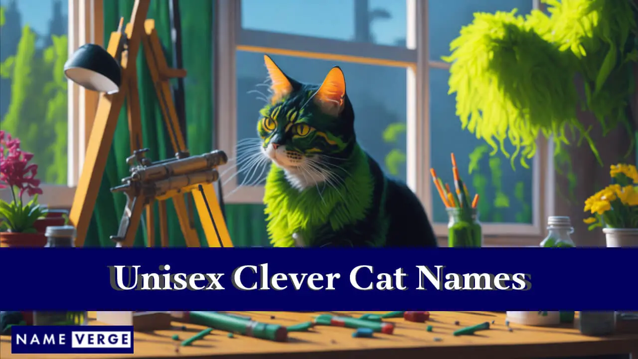 Clevere Unisex-Katzennamen