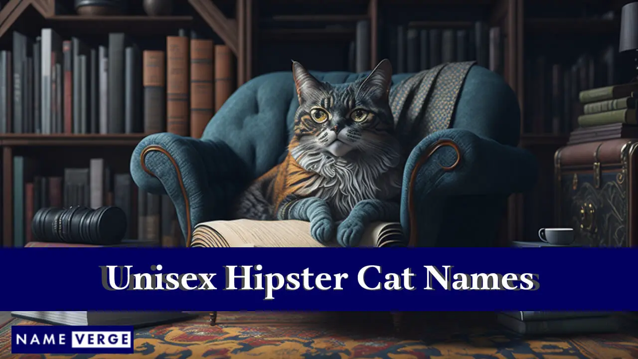 Unisex-Hipster-Katzennamen