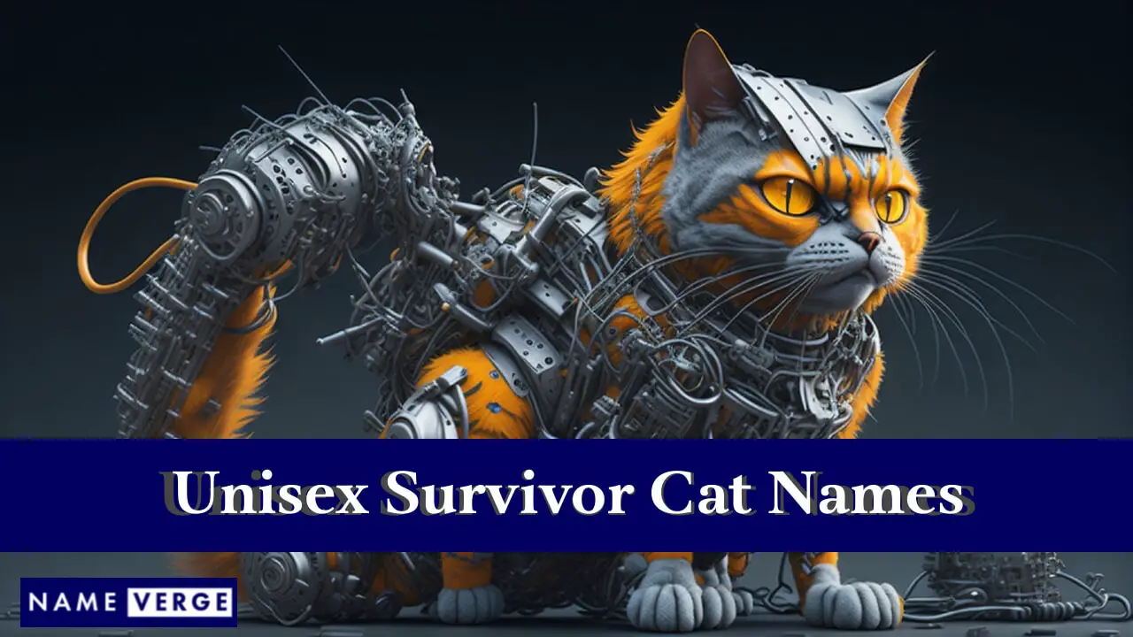 Unisex-Survivor-Katzennamen