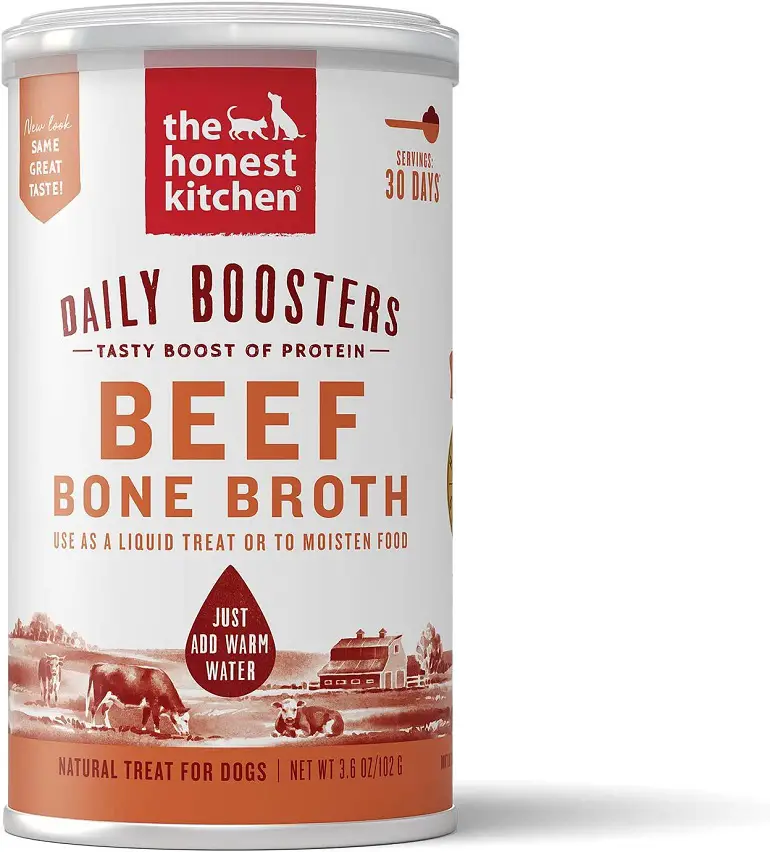 The Honest Kitchen Beef Bone Broth for Dogs Review 1