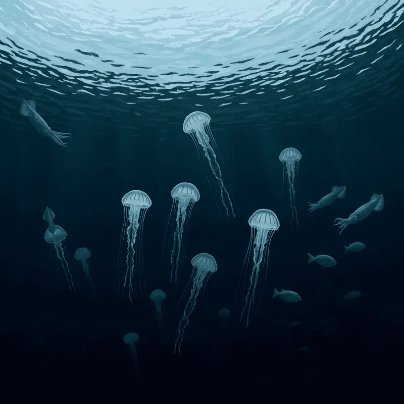 The Ocean’s Greatest Migration Happens Every Night: Trillions of Animals Travel Vertically