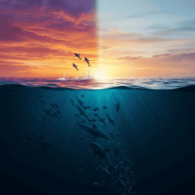 The Ocean’s Greatest Migration Happens Every Night: Trillions of Animals Travel Vertically