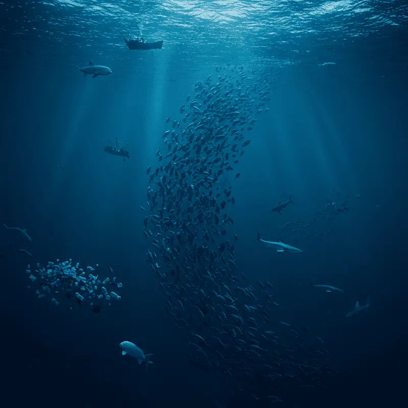 The Ocean’s Greatest Migration Happens Every Night: Trillions of Animals Travel Vertically