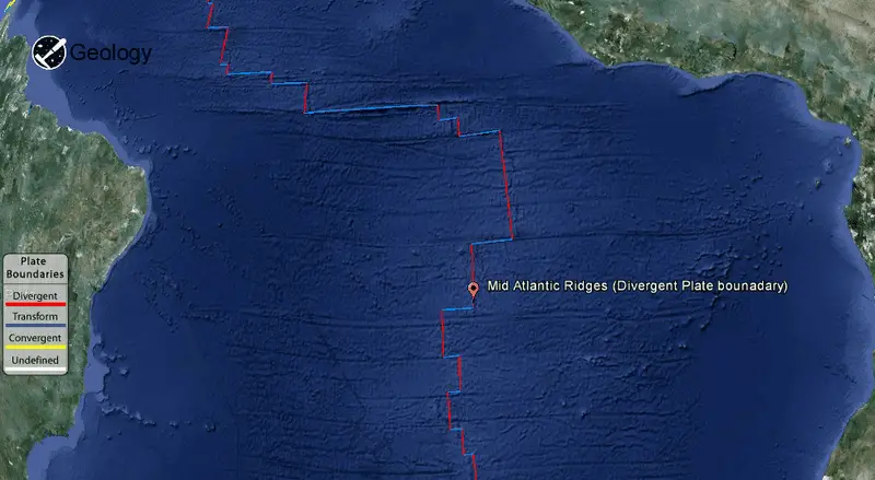 The Ocean Floor Is Moving Sideways at the Speed Your Fingernails Grow