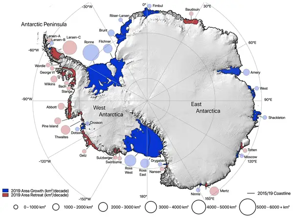 The Antarctic Ice Sheet’s Point of No Return – Scientists’ 2300 Prediction