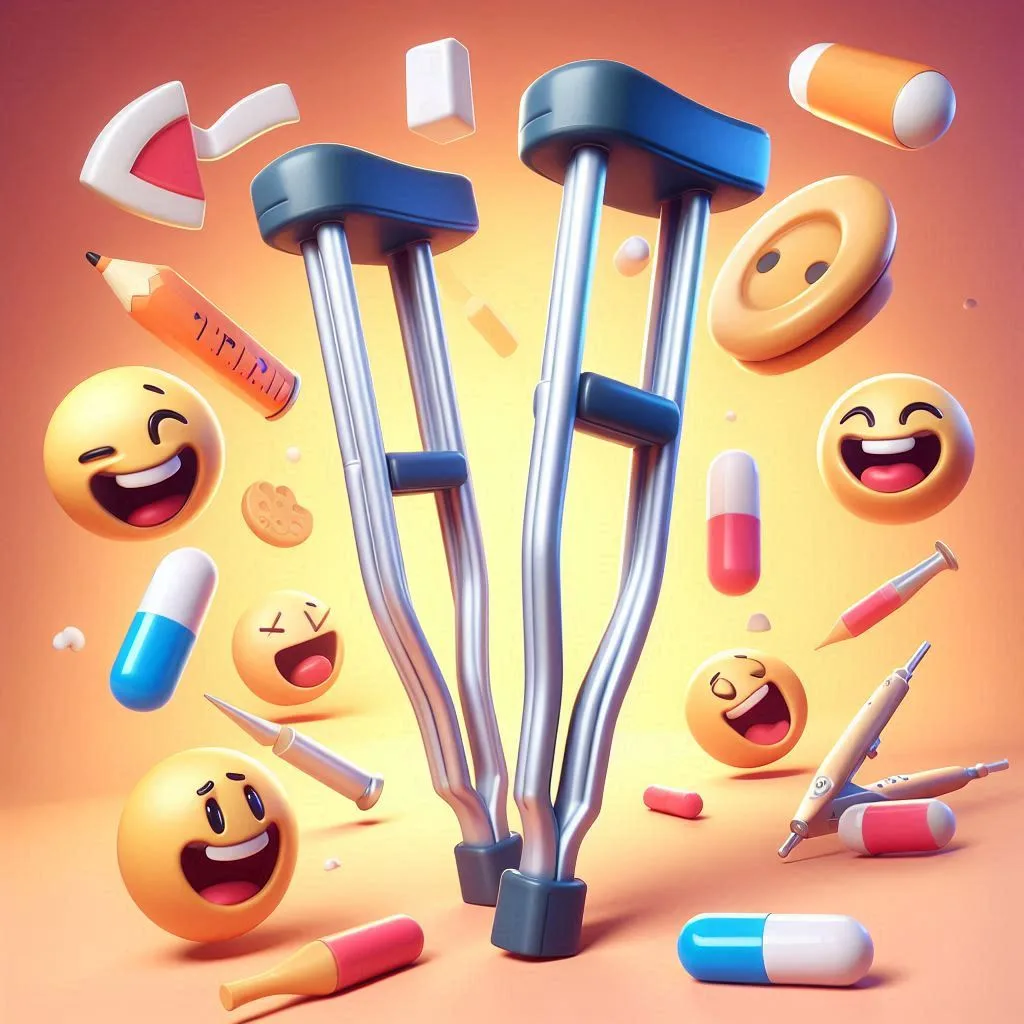 Crutches Jokes for Family Gatherings