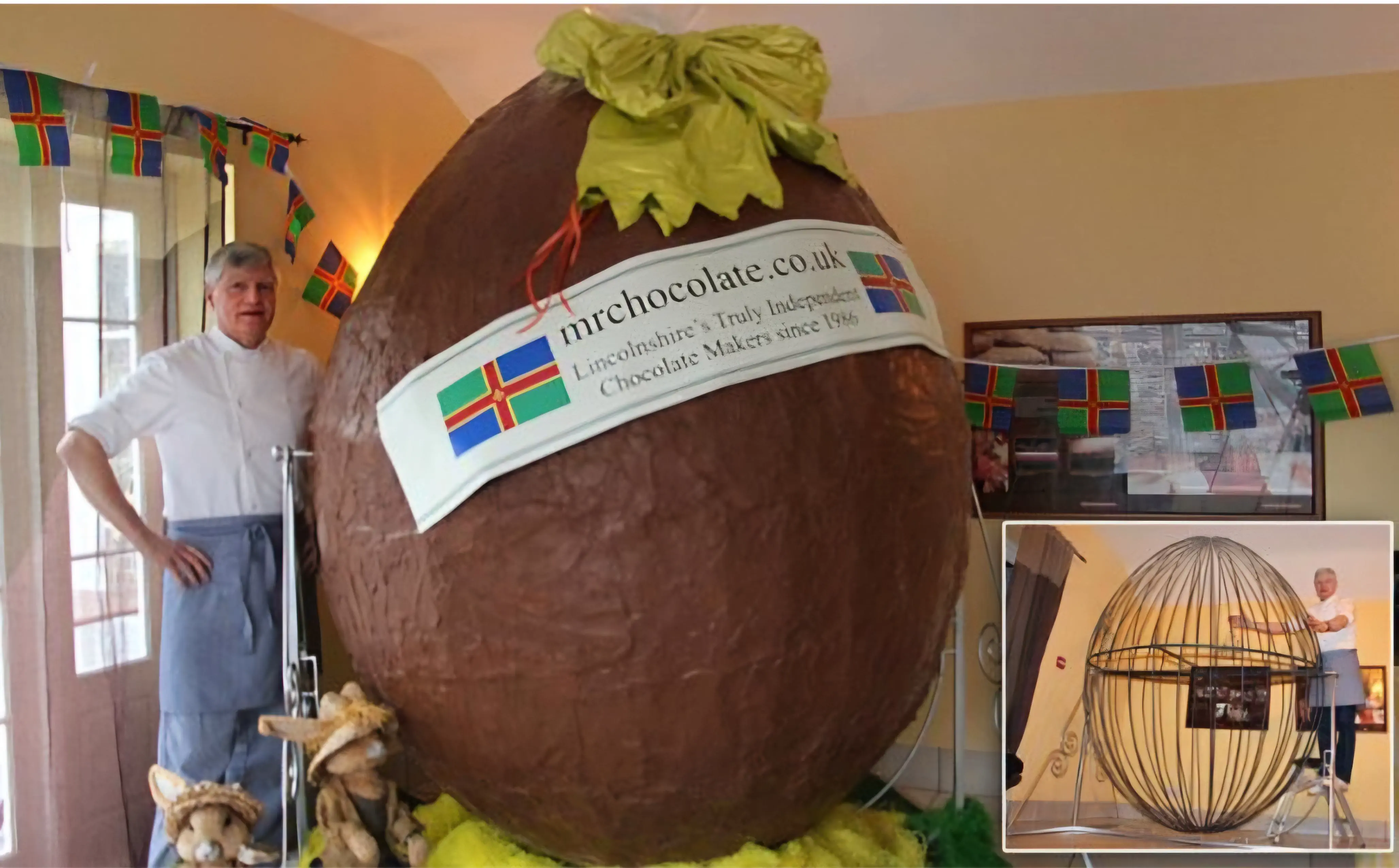20 Unbelievable Massive Marvels That Will Stun You! đ 33 Absolute Units of a 7' chocolate Easter egg