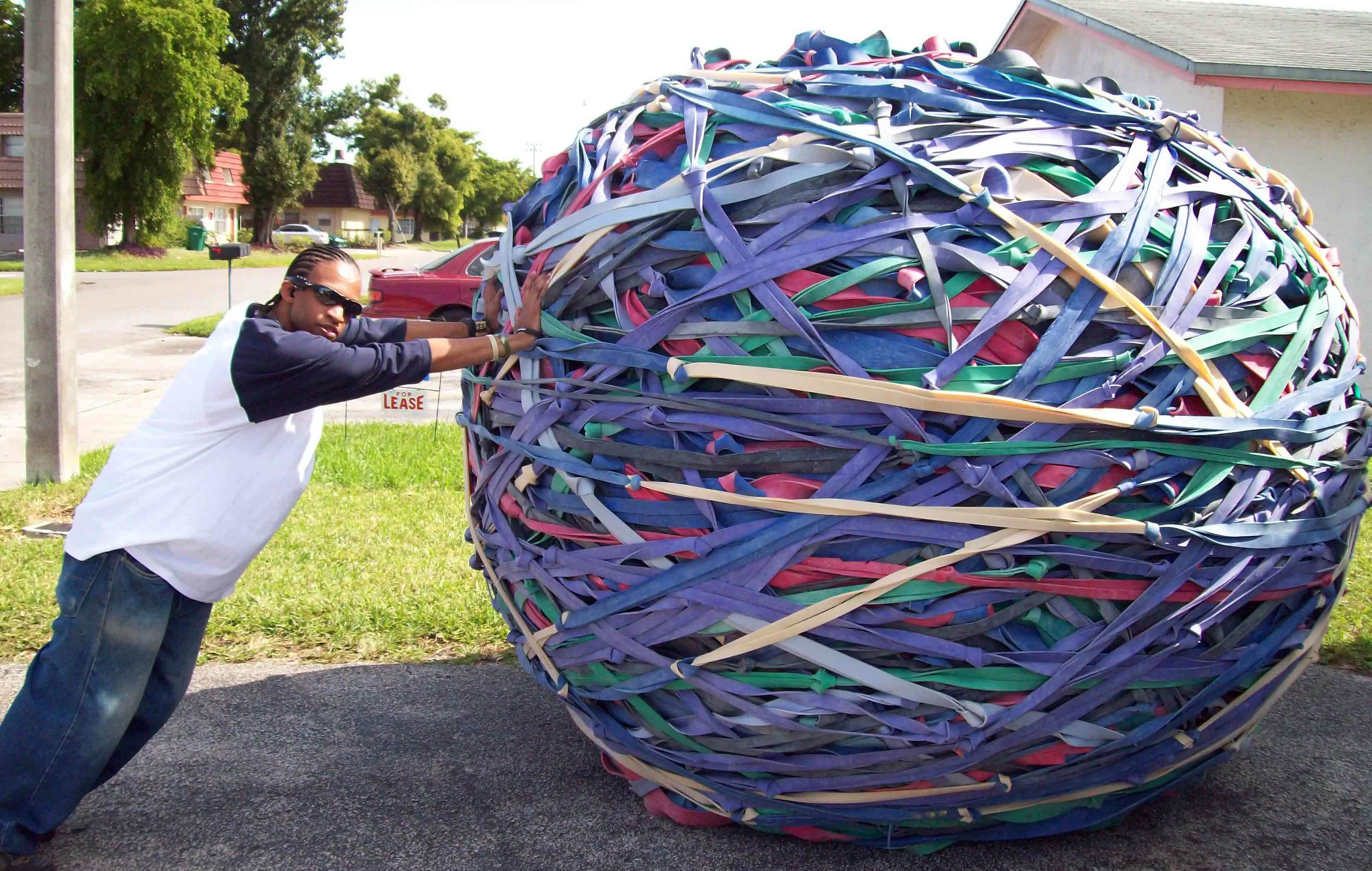 22 Mind-Blowing Absolute Units You Won't Believe Exist! 🦙🤯 44 Absolute Units of a rubber band ball