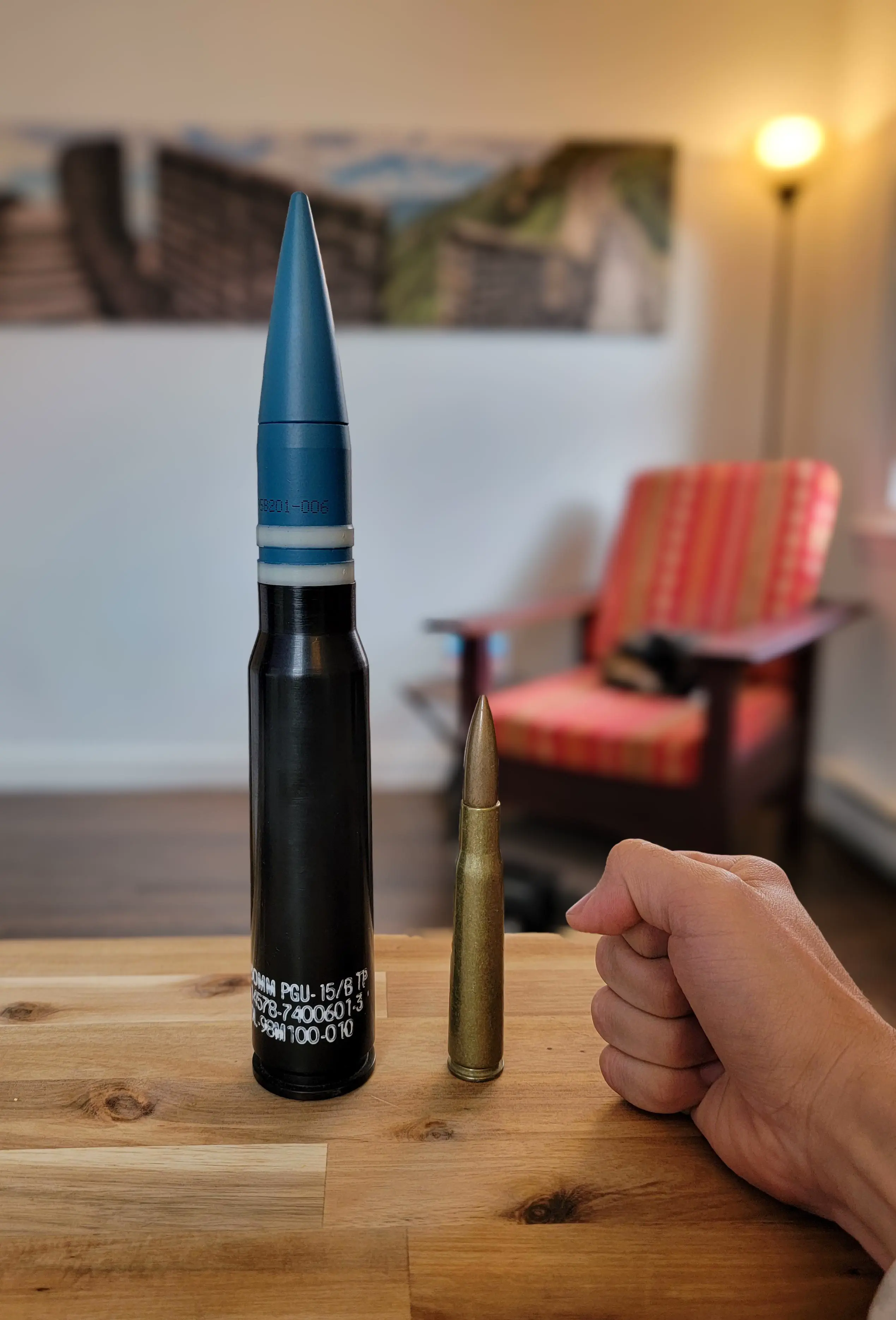 Can You Pick Your Favorite 15 Units? đ 27 Absolute Units of an A-10 30mm round. You've all heard of them but have you actually seen one