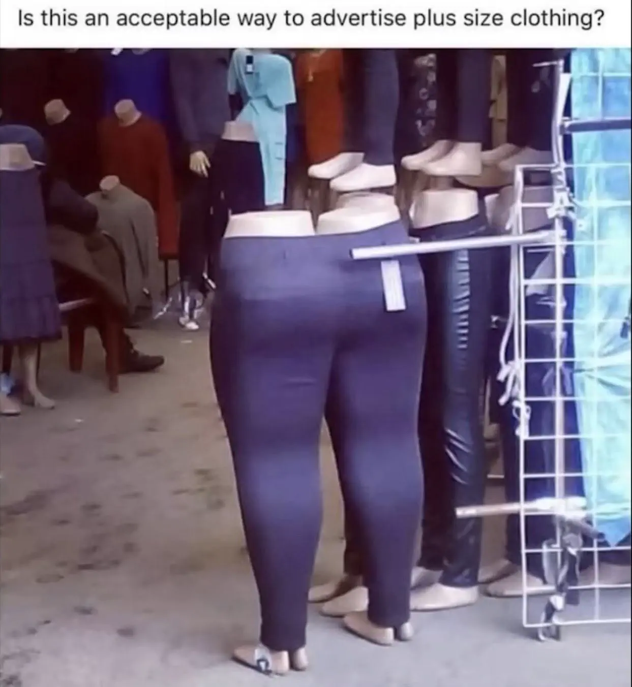 Uncovering 11 Massive Oddities That Will Leave You in Awe! 🐾 17 Absolute Units of a clothing mannequin