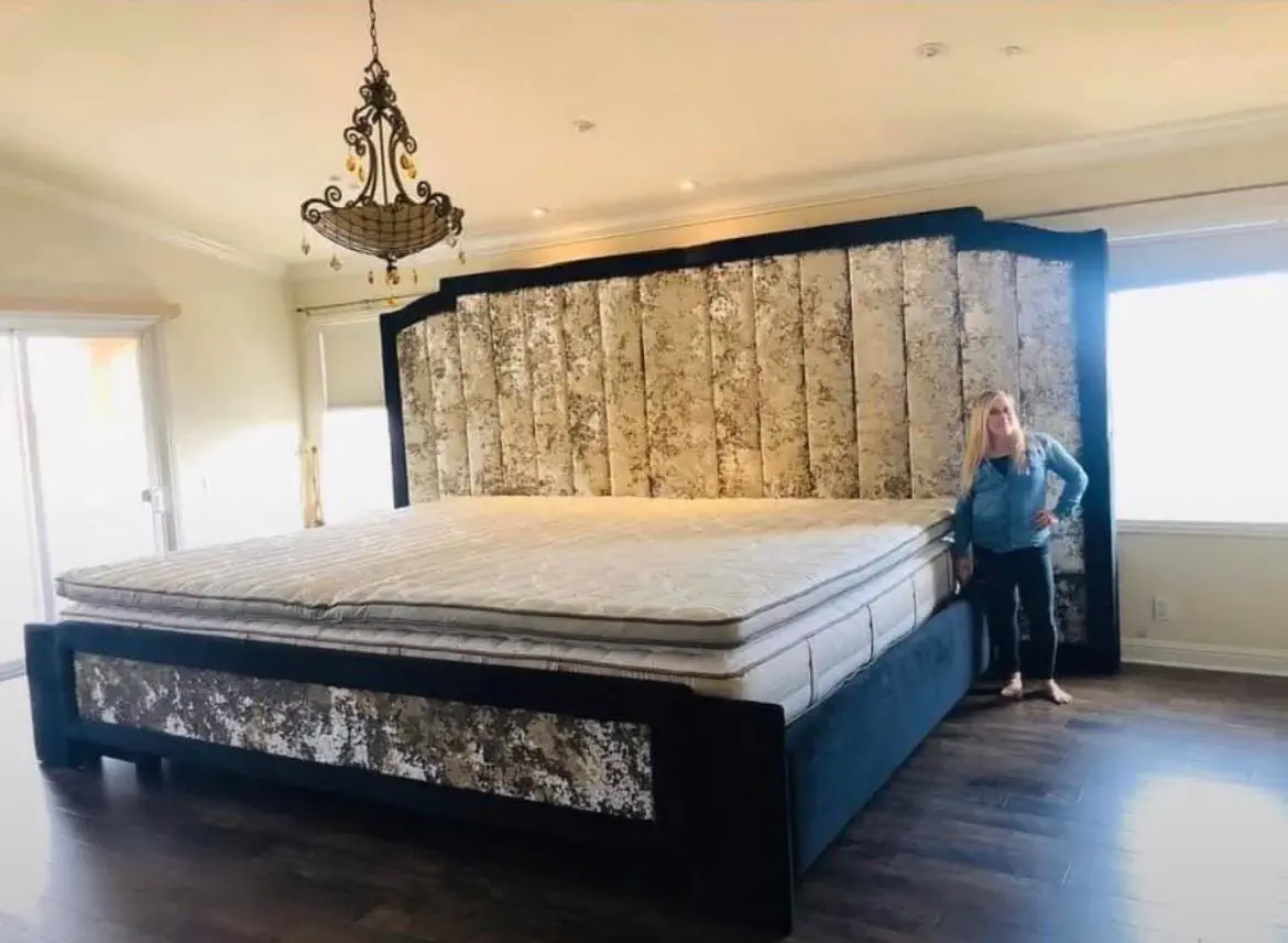 12 Extraordinary Giants That Will Challenge Your Expectations! đ 15 Absolute Units of a bed