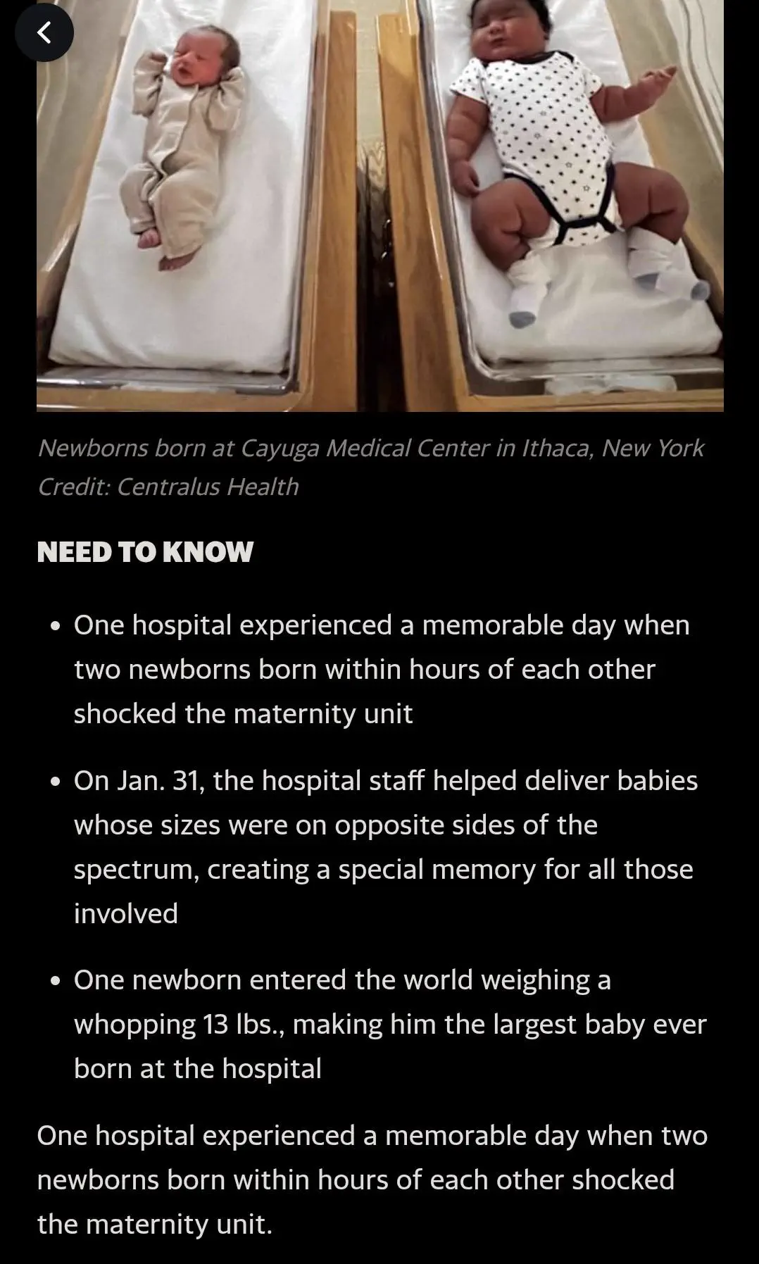 11 Absolute Giants That Made Us Question Reality 21 Absolute Units of a baby