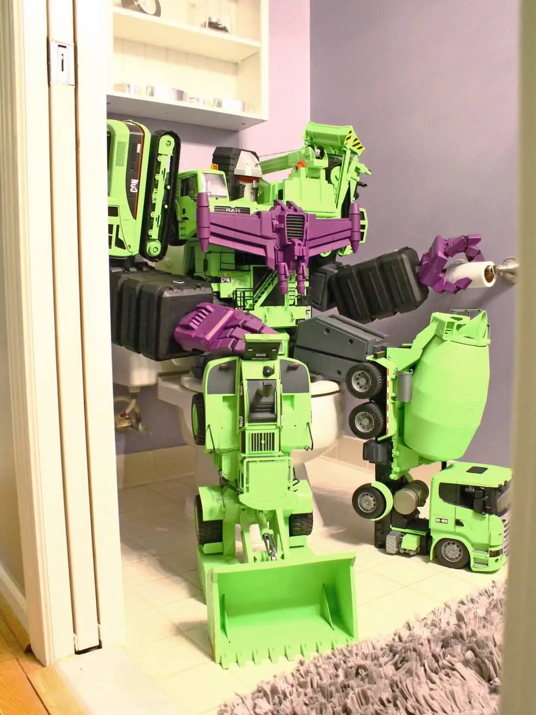 Wait Till You See These 8 Colossal Things Built Different🫣 13 Oversized Devastator Transformers toy