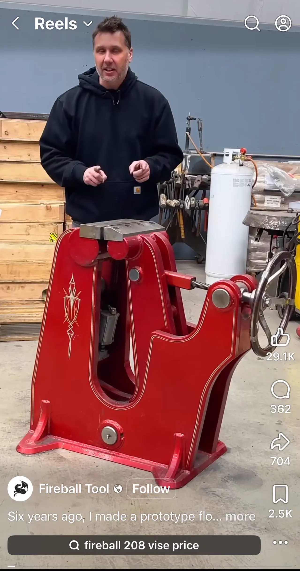12 Giants That Made Us Rethink Everything 𫣠25 Absolute units of a massive shop vise