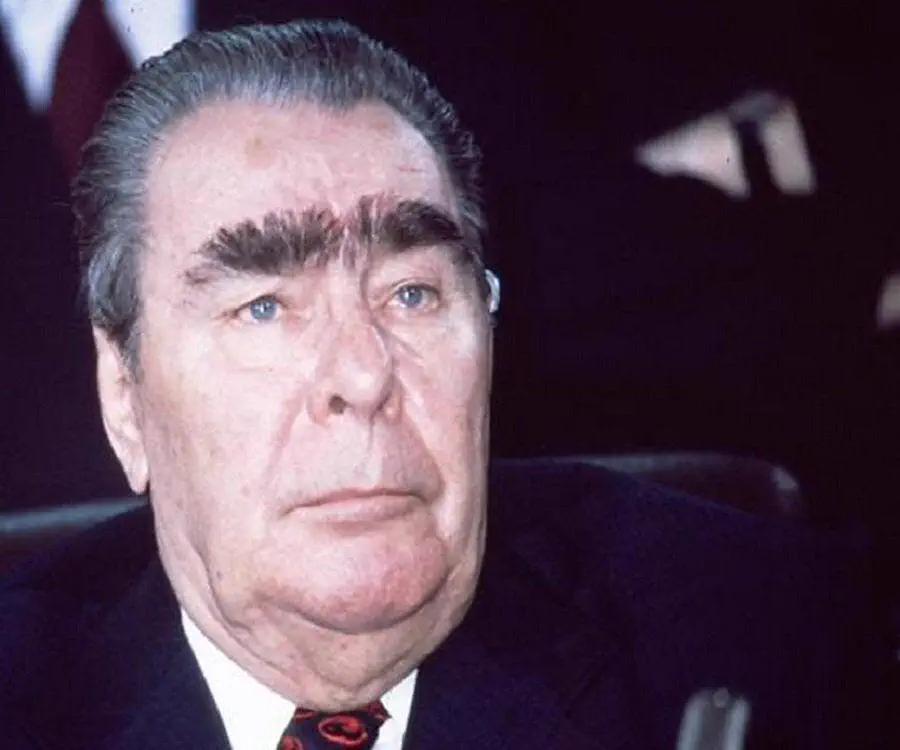 9 Everyday Things That Went Absolutely Feral 🫣 17 Leonid Brezhnev with his famously massive eyebrows