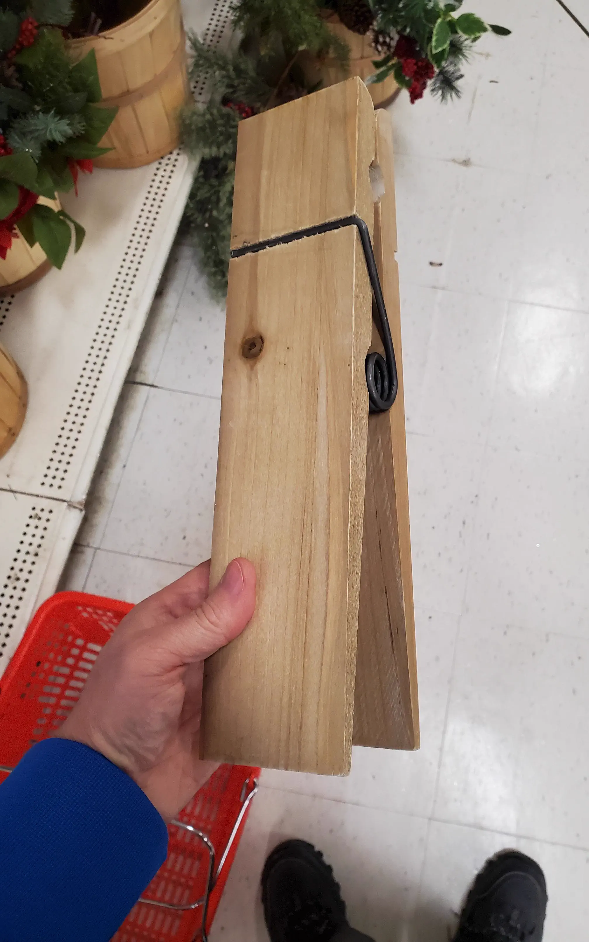 Wait Till You See These 8 Objects Built Different 𫣠12 Absolute Units of a clothespin from Michaels
