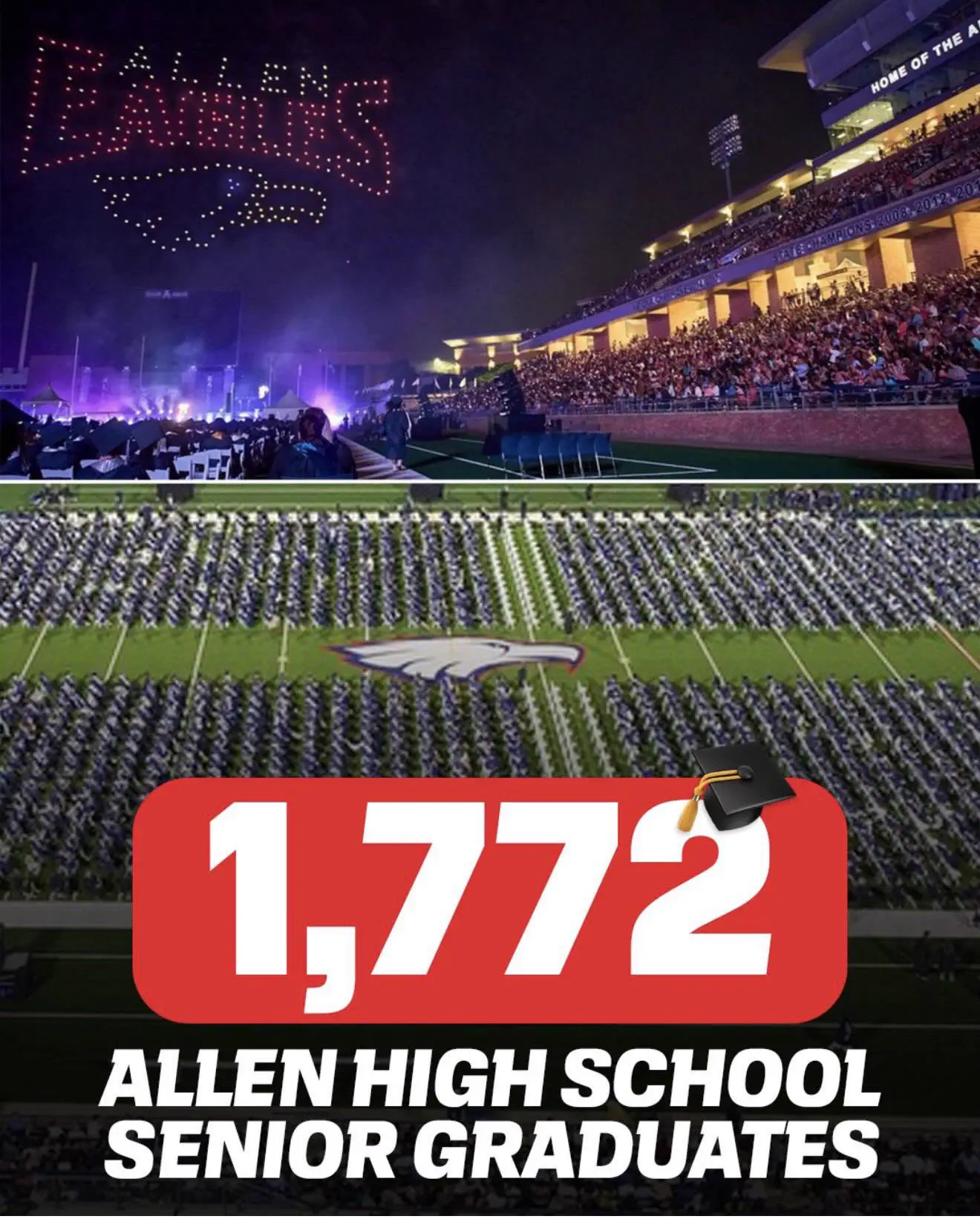 8 Oversized Finds That Left Us Speechless đ« 15 Enormous graduating class photo with hundreds of students