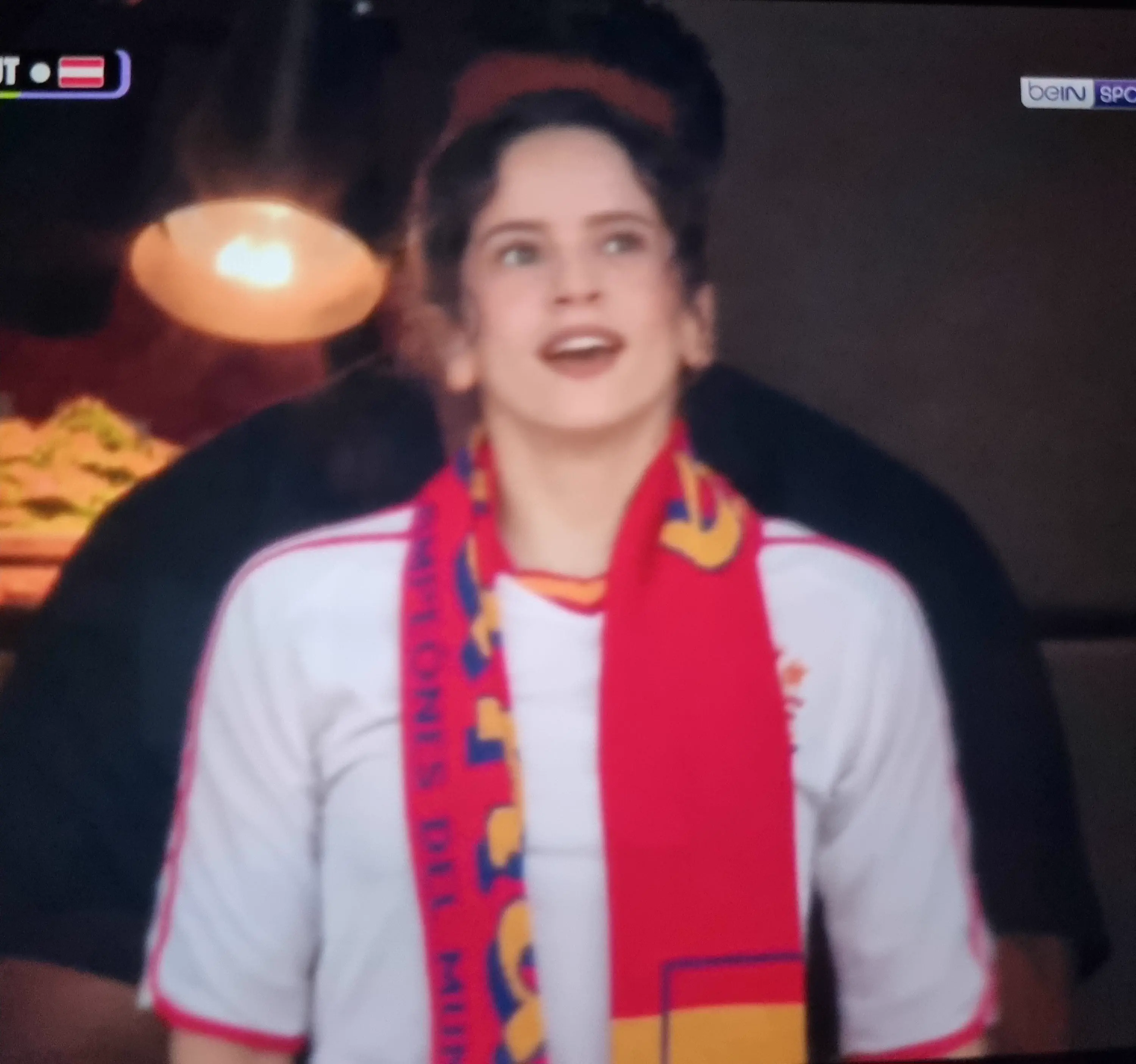 We Found 9 Things That Defy Logic in Giant Mode 15 Massive bodyguard standing behind Spanish singer Rosalia