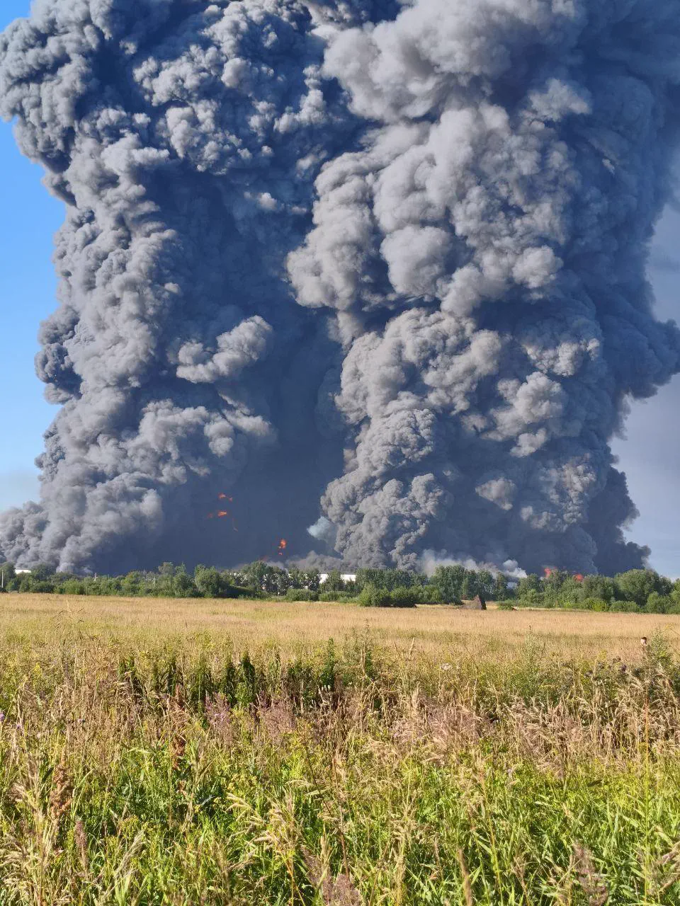 PUNCH: 8 Giants That Made Reality Go Sideways đ« 10 Massive smoke plume towering over the landscape