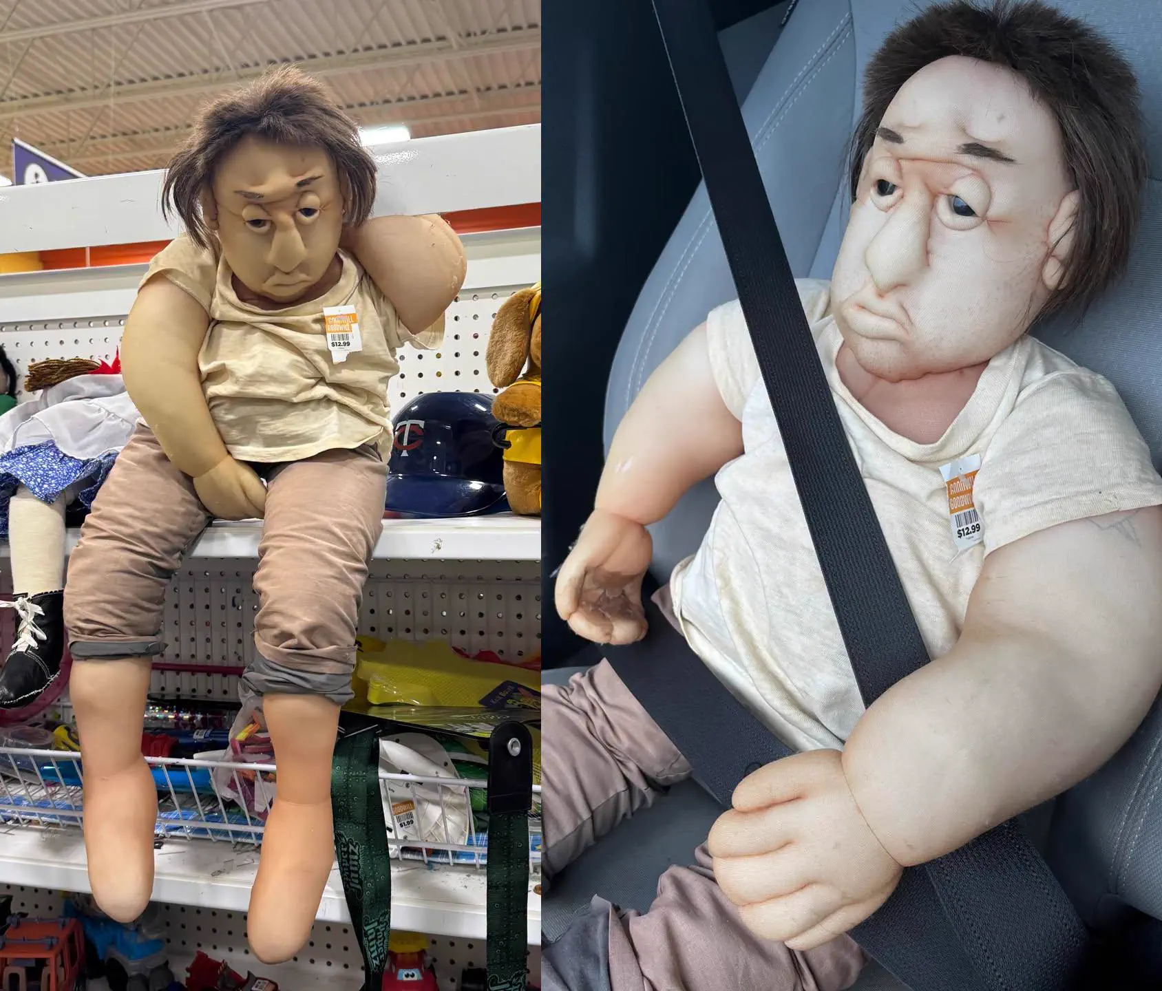 We Found 9 Things That Defy Logic in Giant Mode 18 Huge oversized doll